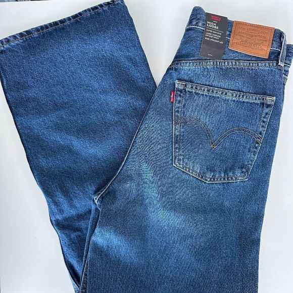 NWT Levi's high waist wide leg jeans - Picture 8 of 9